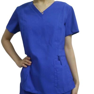 China Anti-wrinkle OEM Apparel Hospital Medical Uniform For Doctors Men Hospital Clothing Patient Gown Unisex Cotton Clothing Customized for sale