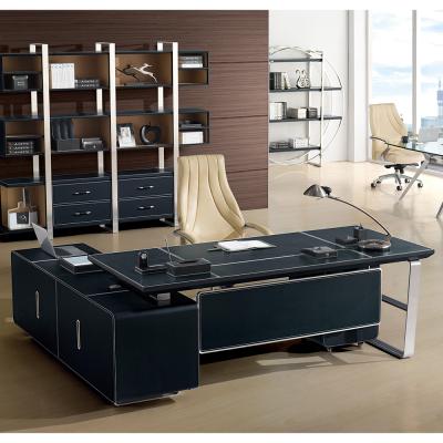 China Modern Portable MDF CEO Office Table Desk Executive for sale