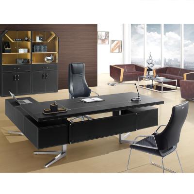 China Modern wooden boss executive modern office desk table employee for sale