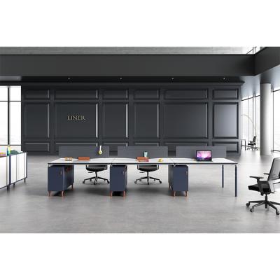 China Office Design CAD Workstation Furniture 100% Warranty Simple Cheap Laptop Computers Workstation Desk for sale