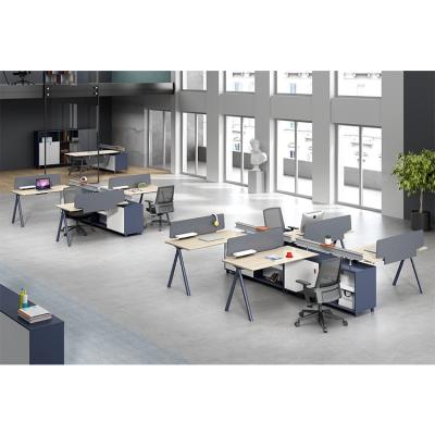 China Office Design Office Workstation Modular Workstation Modern Standard Sizes Of Workstation Furniture for sale