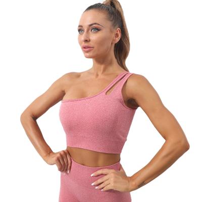 China High Quality Women's Fitness Breathable Custom Sporty Workout Gym Wear Seamless 2 Piece Yoga Sets for sale