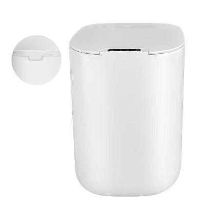 China Self-induction 16L electronic touchless sensor smart waste bin single viable intelligent waste bin for kitchen for sale