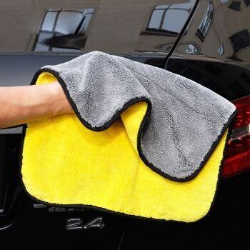 China 30*40cm Microfiber Car Wash Towel Quick Dry Cleaning Cloth Factory In China for sale