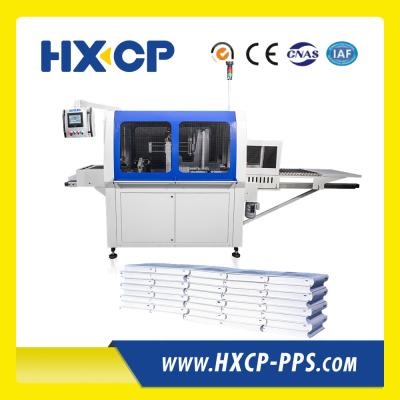 China HX681 Hardcover Book Pile Stacking Machine Finishing Stacker Sewing Exercise Making  Hardcover Binding  Best Selling Manual for sale