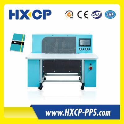 China HX18B Semi-Auto Notebook Elastic String Applying Machine Accelerating Efficiency in Office Meeting Notebook Manufacturing for sale