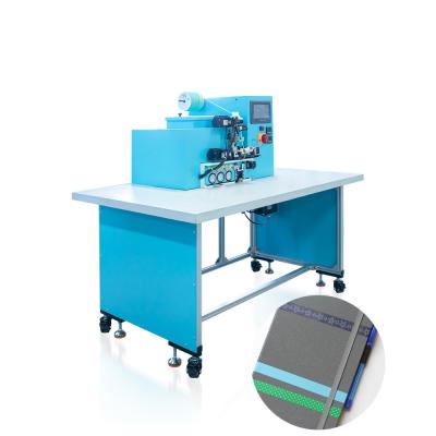 China Finishing Machine For Hardcover Notebooks Inserting Elastic Bands With Penloop for sale