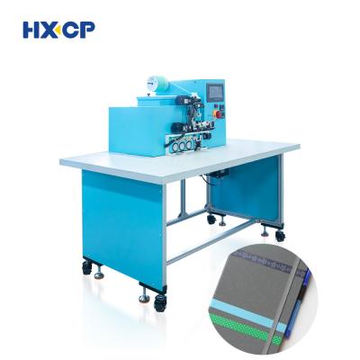 China Elastic Band Inserting Machine For Hardcover Notebooks With Penloop Mounting Feature for sale