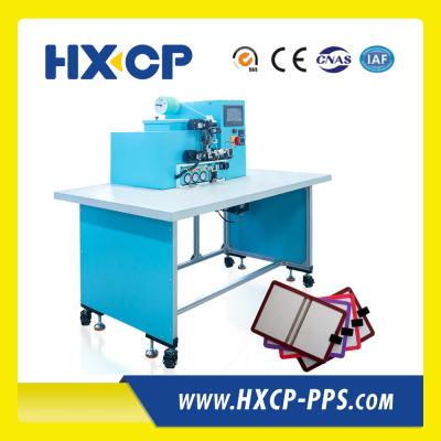 China HX20EPL Semi Auto Elastic Pen Loop Applying Machine for Notebook and Diary Production in with Elastic Band Placemen for sale