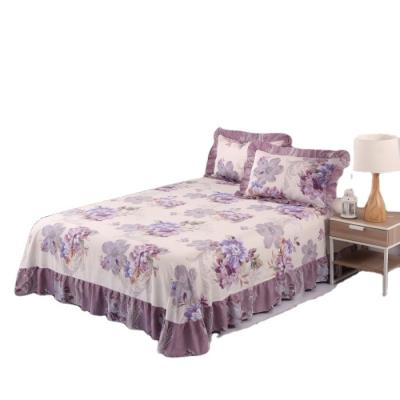 China Hot Sale Soft 100% Cotton Print Bed Skirt 49 for sale