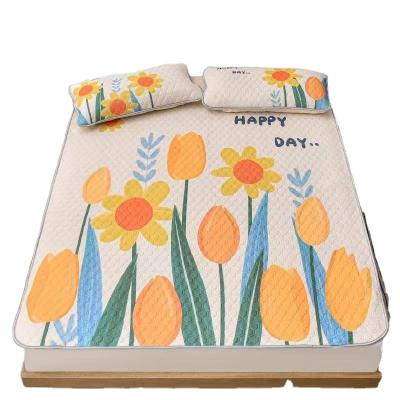 China New memory style printing latex mattress for bed for sale