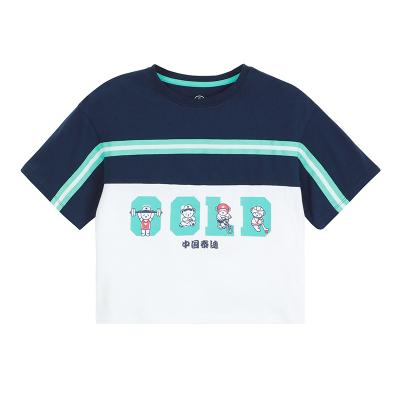 China 2022 Boys Anti-shrink Short Sleeve Children's Short Sleeve Children's Suit Cotton T-shirt Baby Kids Summer for sale