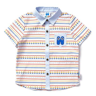 China Good Viable Summer Casual Cotton Poplin Polo Shirt For Kids for sale