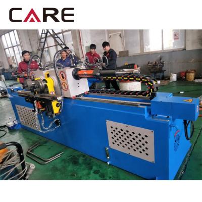 China Garment Shops SW38CNC CNC Automatic Rotary Type Double Side Pipe Bending Machine With Servo Feeding for sale