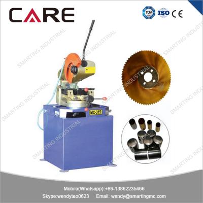 China MC-315A Universal Copper Manual Type Saw Blade Disc Cutting Machine For Tubes for sale