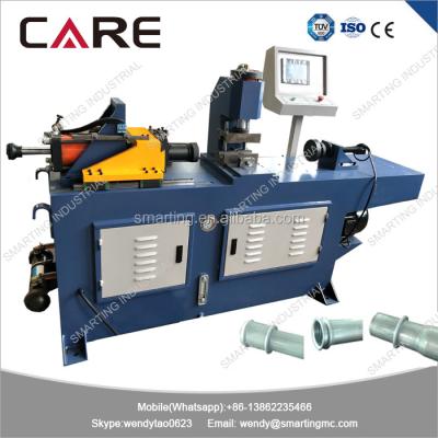 China SG-I-40 single head one station hydraulic stainless steel pipe reducer machine also for pipe expander function SG-I-40 SS pipe tighten machine for sale