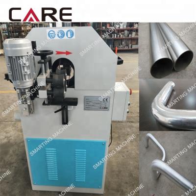 China P-100 Automobile Auto Grinding Belt Curved Pipe Polishing Machine for Stainless Steel Pipe Max 110mm for sale