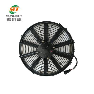 China Factory 16In DC 24V Electric Axial DC Fan Motors Brush DC Fan SLT1624001C for sale