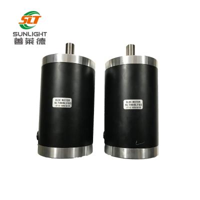 China Totally Enclosed Gearbox Brushless Dc Motor 600 Rpm High Volt for sale