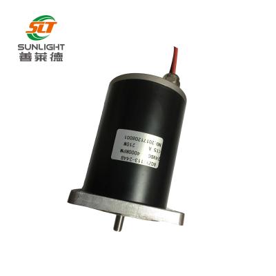 China Customized Explosion Proof Made 24V Brushed DC Motor Carbon Brush DC Motor Manufacturers for sale