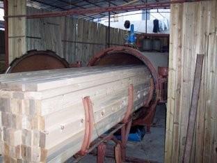 China Auto water-solubility antisepsis autoclave Industrial Autoclave wood vacuum steeping tank for sale