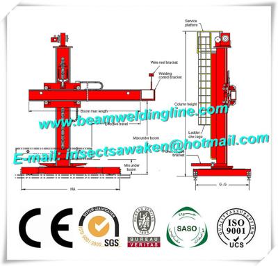 China Automatic Weld Manipulator , Pipe Welding Column Boom Welding Equipment for sale