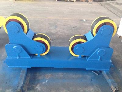 China Conventional 40ton Pipe Welding Rotator Turning Rolls For Tank 3kw With PU Wheels for sale