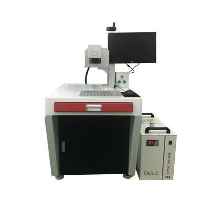 China Laser Marking 3W Laser Marking Machine UV and Paper Fabric Wood Metal Laser Glass Plastic Engraving Machine for sale