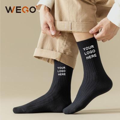 China Free Sample Breathable Wholesale Fashion Women Custom Logo Designer Cotton Socks Men for sale