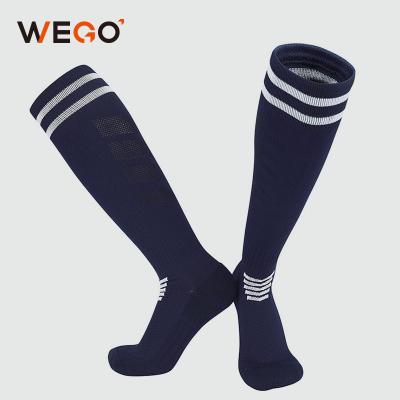 China Breathable hot high quality custom made sock sale anti slip sports with custom logo maker football sports socks for sale