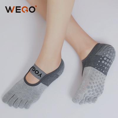 China Wholesale High Quality Custom Designer Breathable Women Anti Slip Yoga Socks for sale