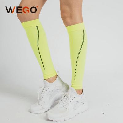 China Breathable Custom Design Sports Calf Football Socks Sleeve Compression Protective Sleeves Support for sale