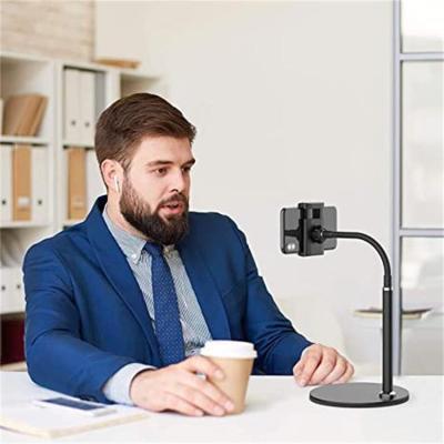 China keianmi 360 Degree Rotating Mobile Phone Holder Stand Foldable Desk For Desktop Tablet Black for sale