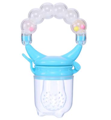 China BPA Free Newborn Baby Teether Silicone Fruit Food Infant Pacifier Feeder For Baby for sale