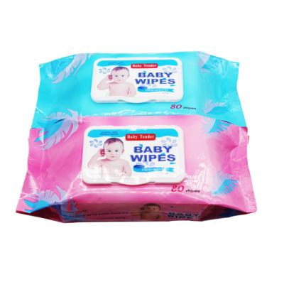 China Baby Skin Cleansing Private Label Natural Baby Skin Care Soft Dry Wet Cloth Manufacturer for sale