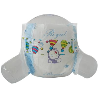 China Printed Cotton Disposable Soft Diaper Bulk Infant Baby Diaper Disposable Diapers for sale