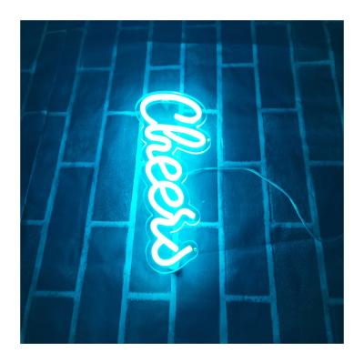 China Shops Customized Neon Signs For Wall Decor Bedroom Letrer Happy Birthday RGB LED Sign Flexible Neon Signs for sale