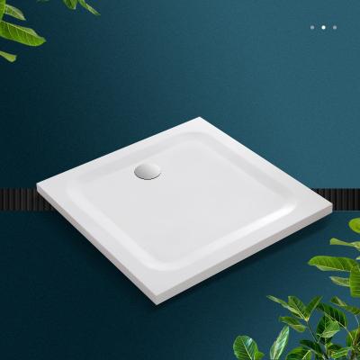 China Modern Wholesale Square Shower Base Stone Shower Tray for sale