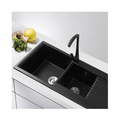 China With High Quality Modern Faucet MS1901 Quartz Stone Supplies Undermount Kitchen Sink for sale