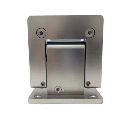 China Modern Wholesale High Quality Glass Stainless Steel Hinges Bathroom Clip for sale