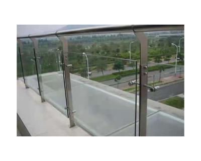 China Scandinavian Hot Selling Cheap Custom New Products Frame Glass Balcony Fence Designs for sale