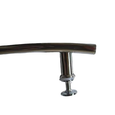 China Stainless steel arch 145 hole flat spacer handle stainless steel handle, shower room handle for sale