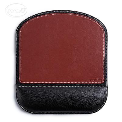 China Recyclable Custom High Quality PU Leather Padding Mouse Pad for sale