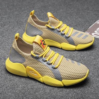 China TREE 2021 Men's Sports Shoes Summer Students Breathable Casual Shoes Driving Mesh Running Shoes for sale