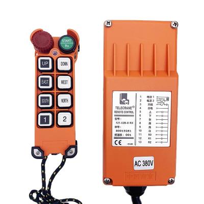 China F21-E2M-8 Industrial Digital Wireless Remote Control RF Switch 8 Buttons Crane Radio Remote Control for sale