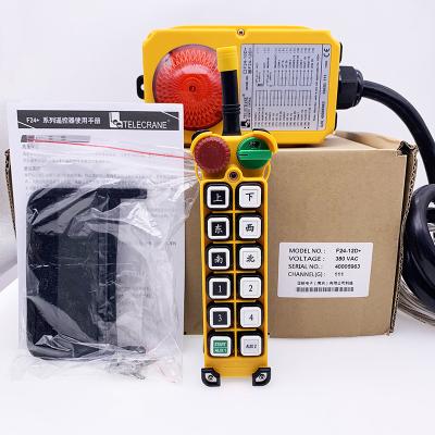 China F24-12D+ Wireless Universal Double Speed ​​12 Push Button Industrial Double Speed ​​12 Push Button Smart Card Remote Control for Overhead Crane for sale