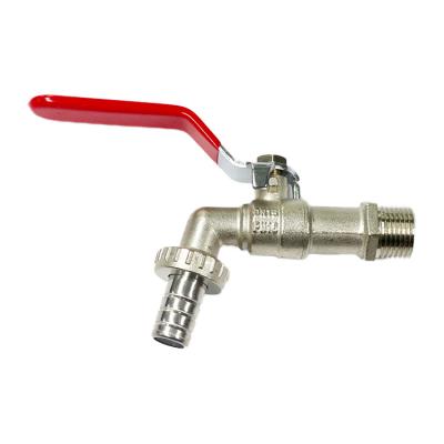 China Chinese high polishing chrome plated top quality brass water valve bibcock 1