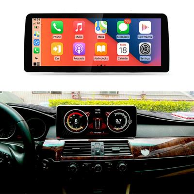 China GPS 12.3inch Android 10 car multimedia radio player for BMW 5/3 series E60 E61 E62 E63 E90 E91 with 8 core 4G 64G wireless carplay for sale