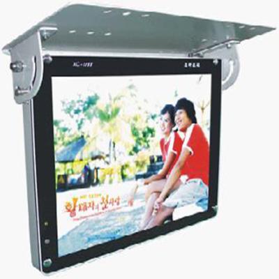 China Shock Resistant Hot Quality Manual Flip Down 19 Inch LED Screen Video Car Monitor for sale