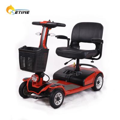 China GS-S-01 Max Speed ​​7.8km/h Unisex Adult 4 Wheels Electric Scooter with 250W Motor for sale